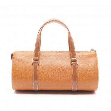 バーバリー(BURBERRY)|ハンドバッグ|レザー|キャメル|ハイブランド・ブランド専門の中古通販サイト(565907)
