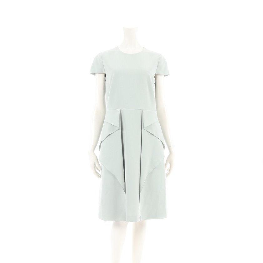 フォクシーニューヨーク Foxey New York フレンチスリーブワンピース ミントグリーン 2017 シーズン ハイブランド ブランド専門の中古通販サイト 571051