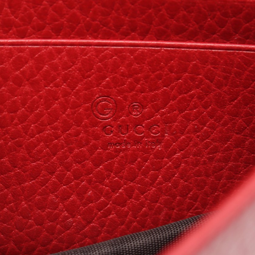 グッチ(GUCCI)インターロッキングG|チェーンウォレット|ショルダーウォレット|レザー|赤|クロスボディ|ハイブランド・ブランド専門の中古通販サイト(571849)