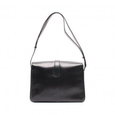グッチ(GUCCI)オールドグッチ|ショルダーバッグ|レザー|黒|ヴィンテージ|クロスボディ|2WAY|ハイブランド・ブランド専門の中古通販サイト(572837)