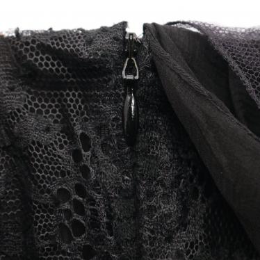 クリスチャンディオール Christian Dior ドレス ワンピース レース柄 花柄 黒 ハイブランド ブランド専門の中古通販サイト