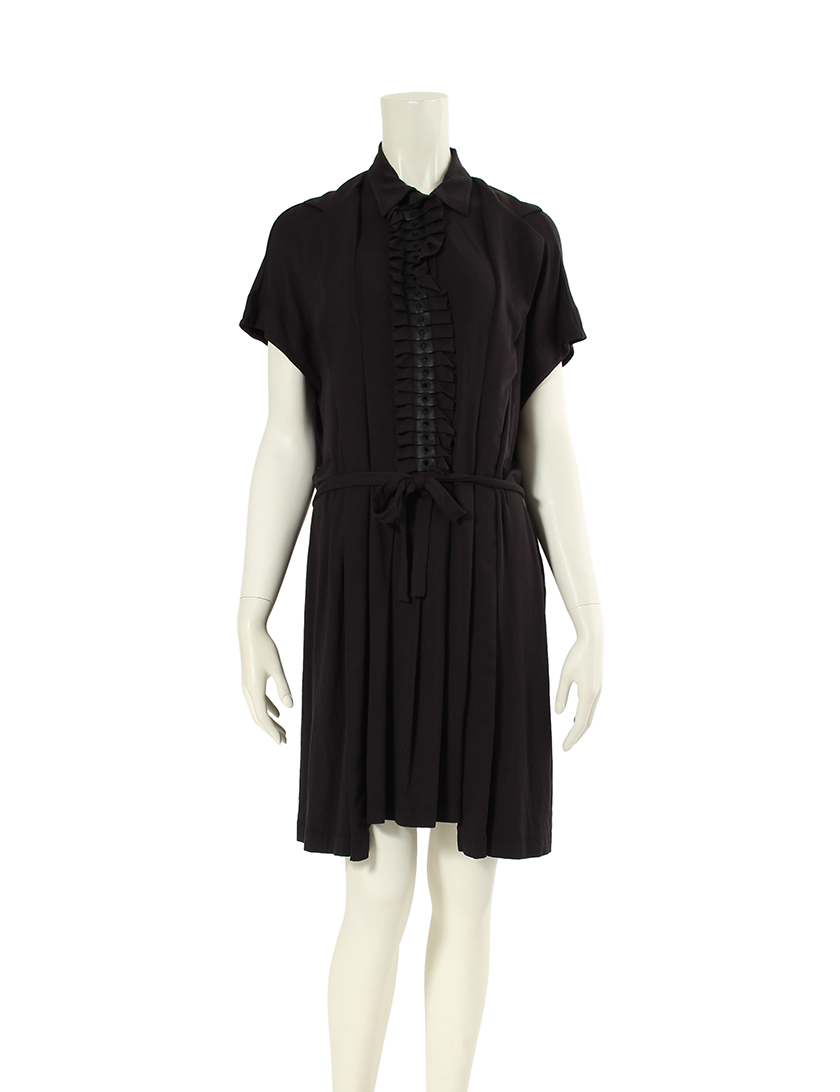 ラブモスキーノ Love Moschino フリル ワンピース 黒 ハイブランド ブランド専門の中古通販サイト 476