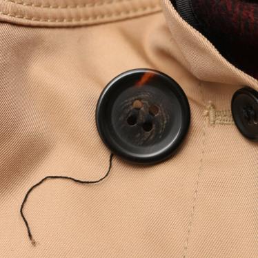 コーチ Coach トレンチコート コットン ムートン ベージュ ハイブランド ブランド専門の中古通販サイト