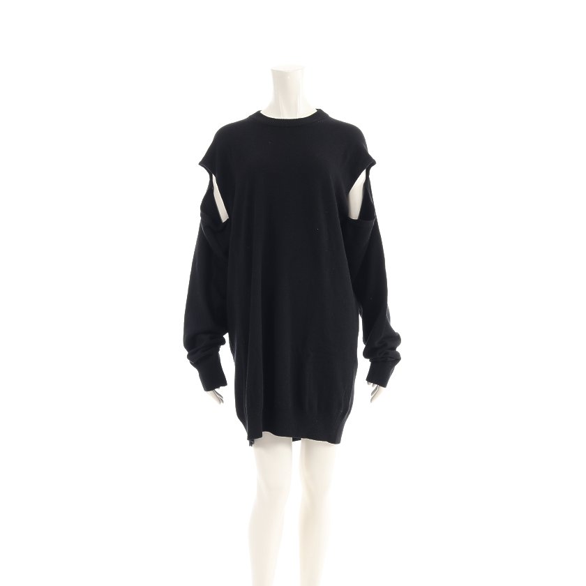 メゾンマルジェラ1 Maison Margiela 1 ワンピース 黒 ニット 19aw ハイブランド ブランド専門の中古通販サイト 5807