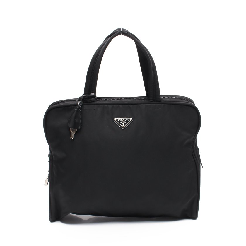 プラダ(PRADA)|ブリーフケース|ビジネスバッグ|ナイロン|黒|ハイブランド・ブランド専門の中古通販サイト(589507)