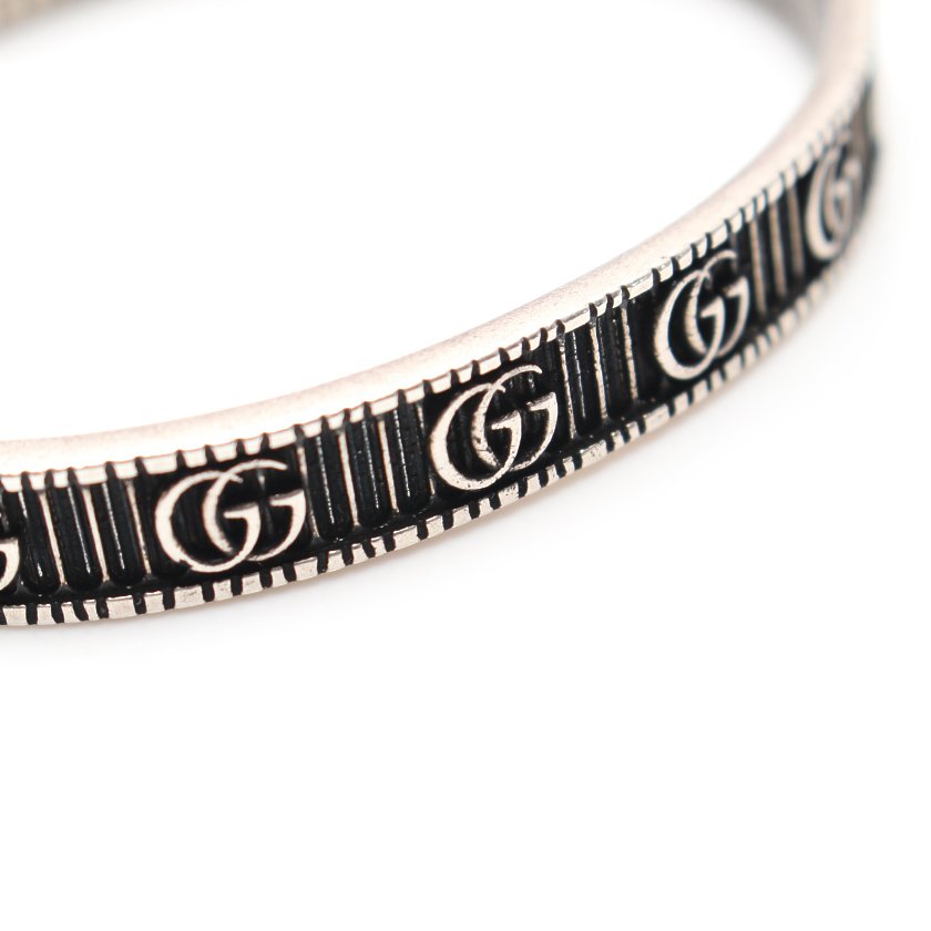 グッチ(GUCCI)ダブルG|シルバーブレスレット|バングル|SV925|シルバー|ハイブランド・ブランド専門の中古通販サイト(588991) グッチ(GUCCI)ダブルG|シルバーブレスレット|バングル|SV925|シルバー|ハイブランド・ブランド専門の中古通販サイト(588991)