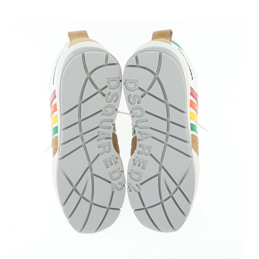 ディースクエアード(DSQUARED2)251|SNEAKERS|ローカットスニーカー|レザー|スエード|白|マルチカラー|ハイブランド・ブランド専門の中古通販サイト(588886) ディースクエアード(DSQUARED2)251|SNEAKERS|ローカットスニーカー|レザー|スエード|白|マルチカラー|ハイブランド・ブランド専門の中古通販サイト(588886)