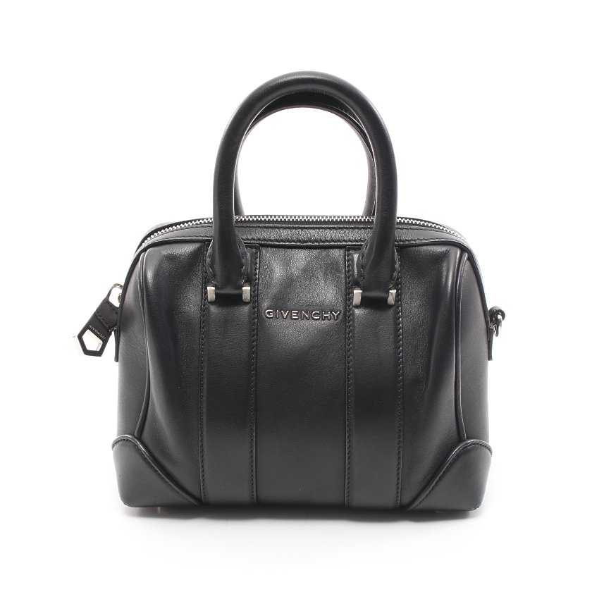 ジバンシィ Givenchy Lucrezia ルクレツィア ハンドバッグ ミニボストン レザー 黒 2way ハイブランド ブランド専門の中古通販サイト