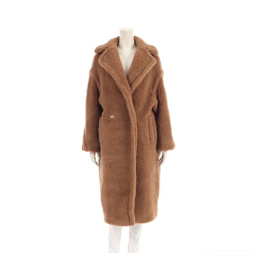マックスマーラ Max Mara Teddy Bear Icon Coat テディベア アイコン コート キャメル 茶色 ハイブランド ブランド専門の中古通販サイト 5256