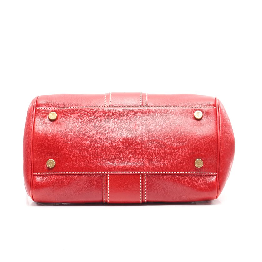 セリーヌ(CELINE)ドクターズバッグ|ハンドバッグ|レザー|赤|ハイ ...