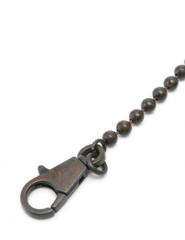 大人気新品 BRONZE ウォレットチェーン ヴィンテージ ITALY - ブレスレット