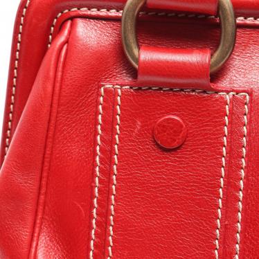 セリーヌ(CELINE)ドクターズバッグ|ハンドバッグ|レザー|赤|ハイ ...