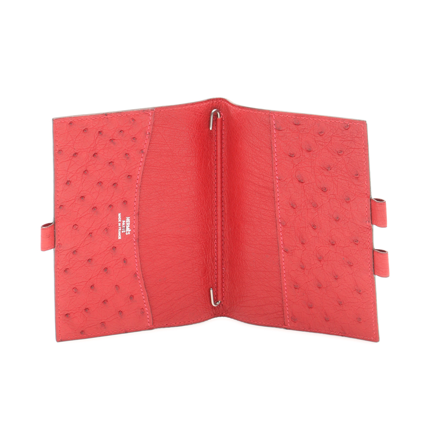 エルメス(HERMES)ヴィジョンミニ|手帳カバー|オーストリッチ ...
