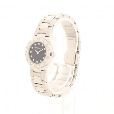 ブルガリ(BVLGARI)ブルガリブルガリ|腕時計|レディース|クオーツ|SS|ダイヤモンド|シルバー|12Pダイヤインデックス|黒文字盤|ハイブランド・ブランド専門の中古通販サイト(593073) ブルガリ(BVLGARI)ブルガリブルガリ|腕時計|レディース|クオーツ|SS|ダイヤモンド|シルバー|12Pダイヤインデックス|黒文字盤|ハイブランド・ブランド専門の中古通販サイト(593073)