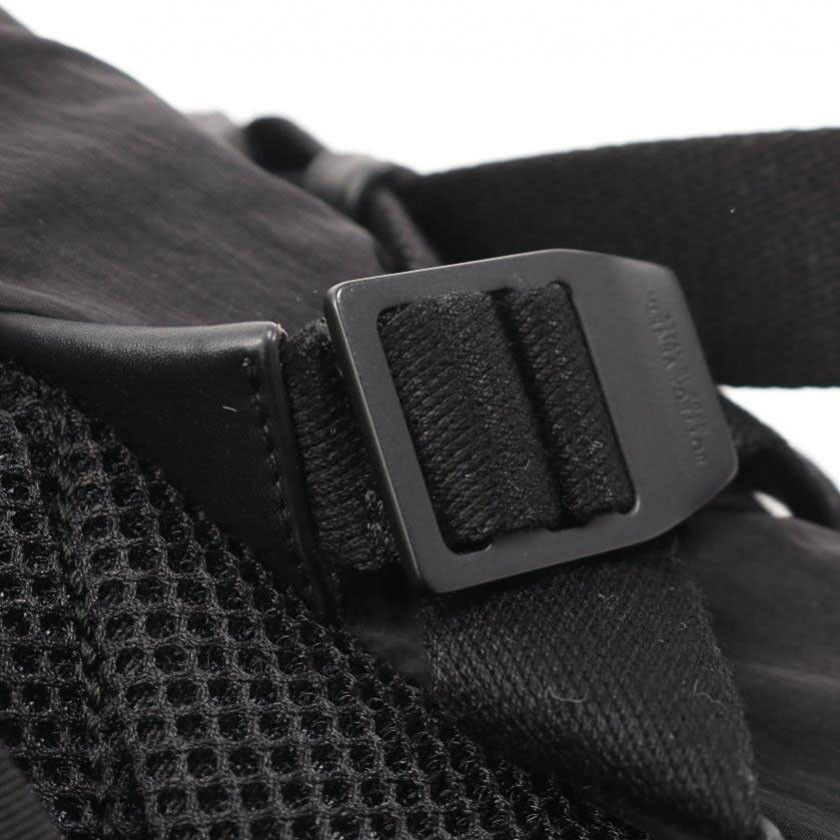 ボッテガヴェネタ(BOTTEGA VENETA)ペーパータッチ|リュック|バックパック|ナイロン|黒|青|ハイブランド・ブランド専門の中古通販サイト(599795)
