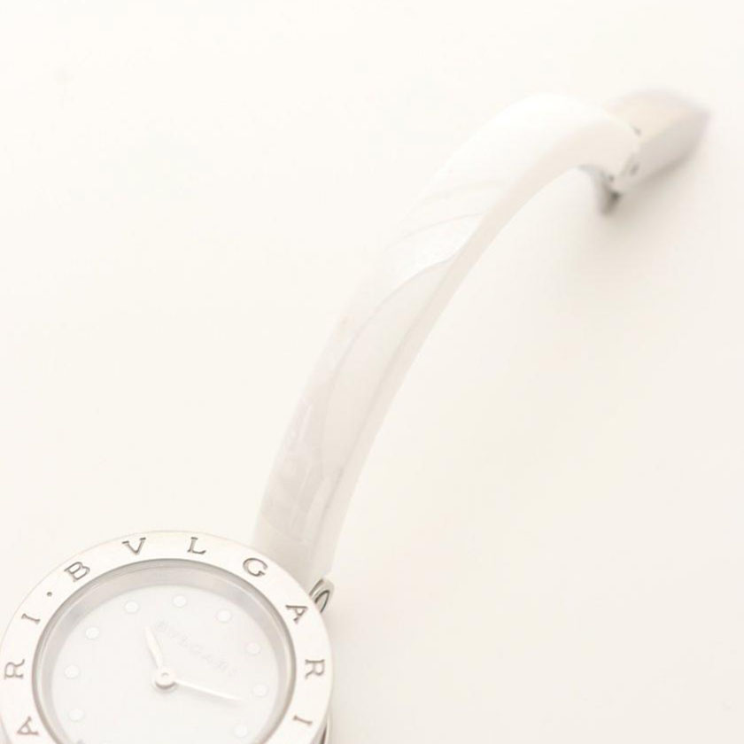 ブルガリ Bvlgari B Zero1 ビーゼロワン 腕時計 レディース バングルウォッチ Ss セラミック シルバー 白 白 文字盤 ハイブランド ブランド専門の中古通販サイト