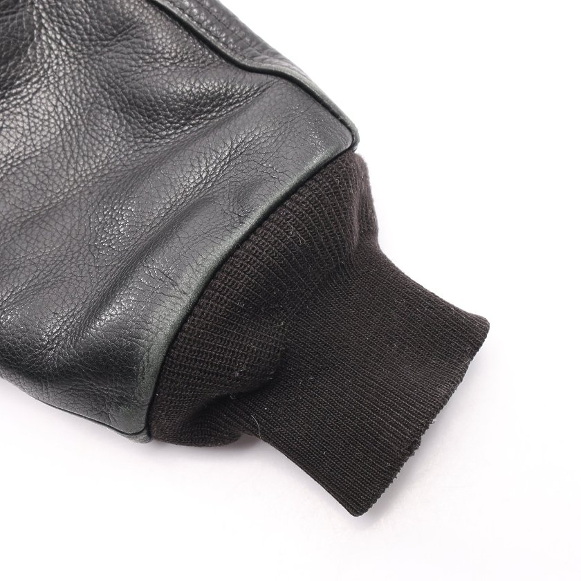 シュプリーム Supreme Supreme Schott Ma 1 レザー ジャケット 黒 13aw ハイブランド ブランド専門の中古通販サイト