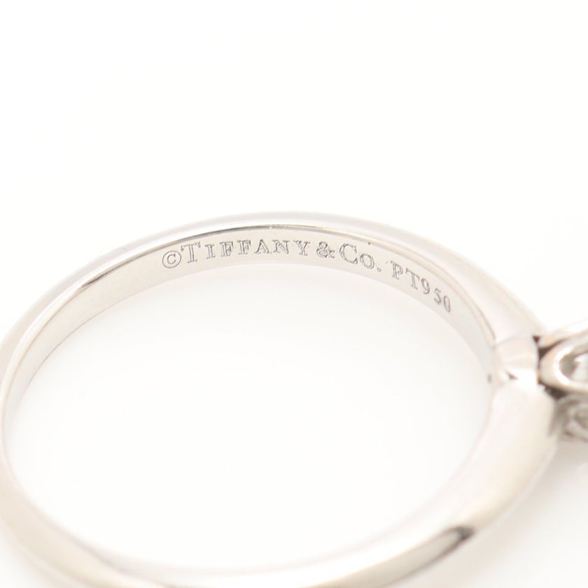 ティファニー(TIFFANY & Co.)ソリティアリング|指輪|リング|Pt950|ダイヤモンド|シルバー|1Pダイヤ|ハイブランド・ブランド専門の中古通販サイト(602028)