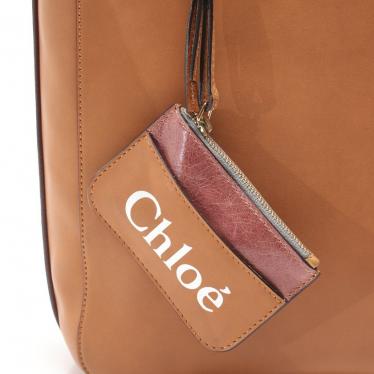 クロエ(Chloe)SAM|サム|トートバッグ|レザー|キャメル|ダーク