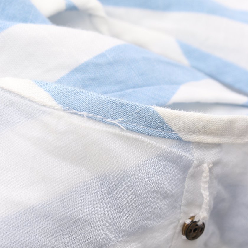 ケイトスペード Kate Spade Deck Stripe Midi Dress ワンピース ストライプ 柄 ノースリーブ 水色 白 ハイブランド ブランド専門の中古通販サイト 5954