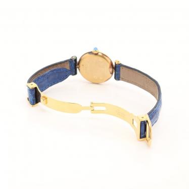 CARTIER カルティエ マストコリゼ ヴェルメイユ SS/革ベルト クオーツ