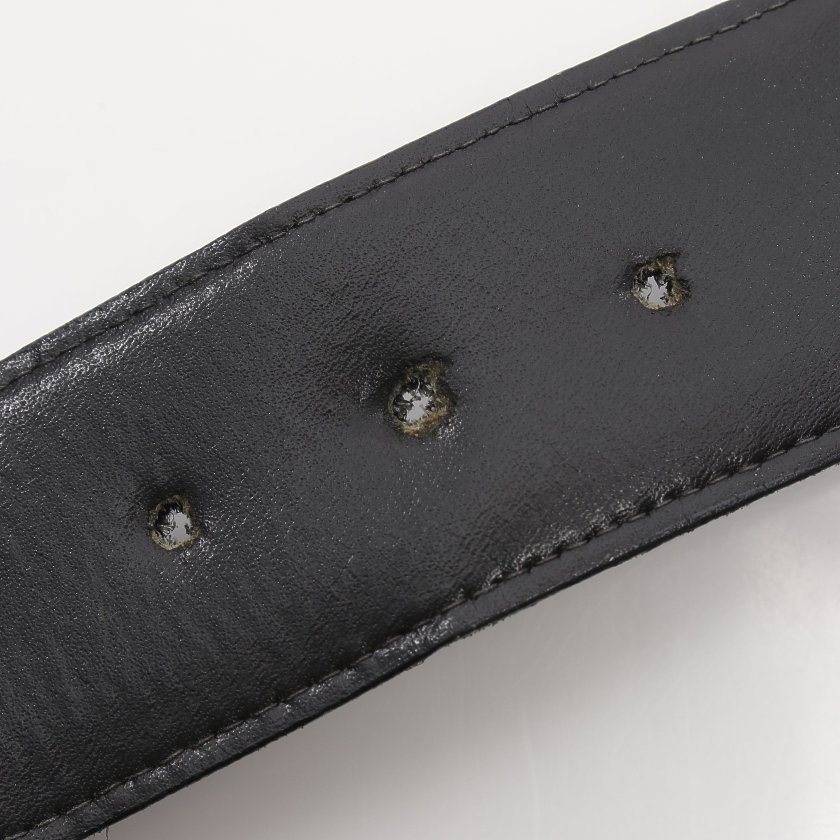 セリーヌ(CELINE)馬車金具|ベルト|レザー|黒|ゴールド|ヴィンテージ|ハイブランド・ブランド専門の中古通販サイト(600986)