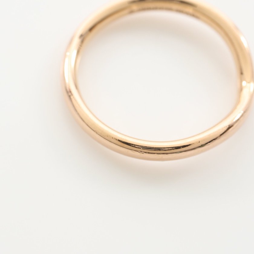 ティファニー Tiffany Co カーブドバンドリング 指輪 K18pg ダイヤモンド ピンクゴールド 1pダイヤ ハイブランド ブランド専門の中古通販サイト