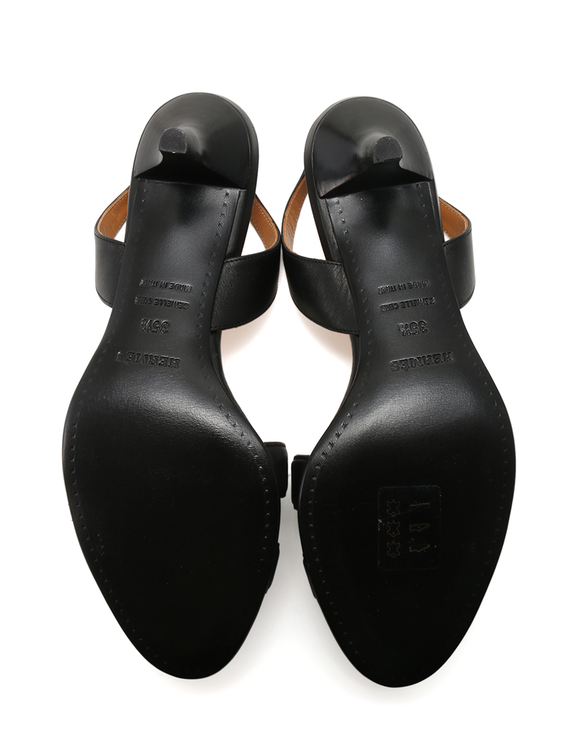 エルメス(HERMES)ヒールサンダル|レザー|黒|ハイブランド・ブランド専門の中古通販サイト(55790) エルメス(HERMES)ヒールサンダル|レザー|黒|ハイブランド・ブランド専門の中古通販サイト(55790)