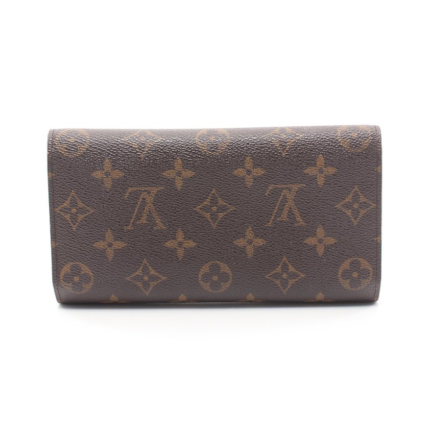 ルイヴィトン Louis Vuitton ポルトトレゾール インターナショナル モノグラム 三つ折り長財布 Pvc レザー 茶 ハイブランド ブランド専門の中古通販サイト 604222