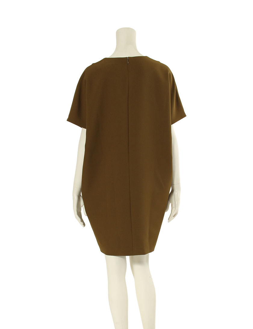 アドーア Adore ワンピース バックジップ カーキ ハイブランド ブランド専門の中古通販サイト