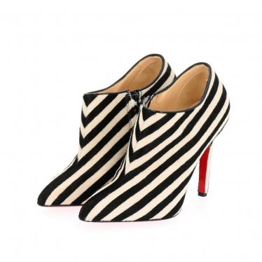 Christian Louboutin・シューズ・DAHLIA ブーティ ゼブラ柄 Christian Louboutin・シューズ・DAHLIA ブーティ ゼブラ柄