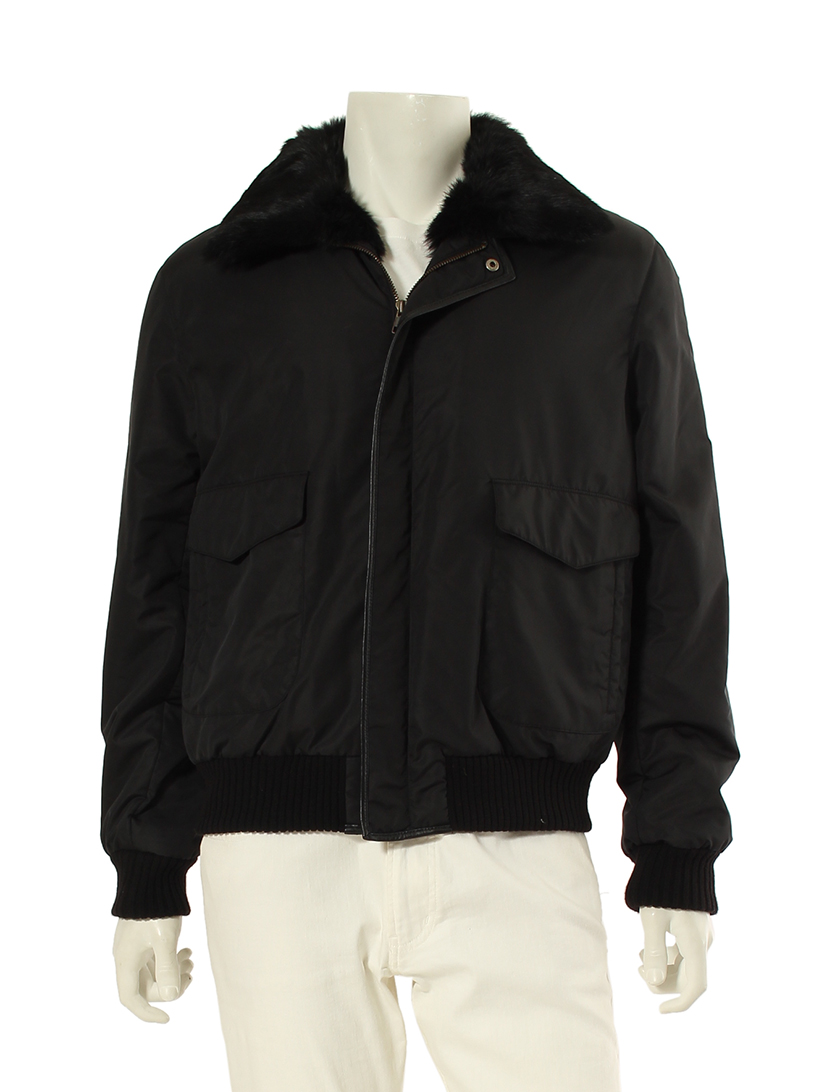 セオリー Theory ラビットファーブルゾンジャケット 内ボア 黒 ハイブランド ブランド専門の中古通販サイト 511