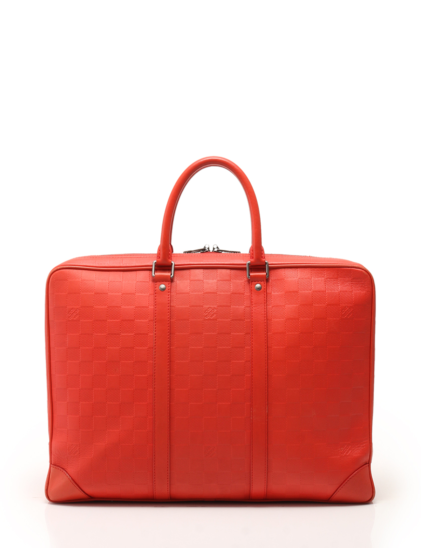 ルイヴィトン LOUIS VUITTON ポルトドキュマン ヴォワヤージュ 赤
