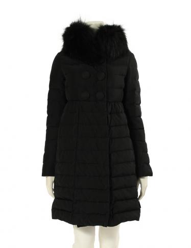 MONCLER・アウター・JOHAFUR(ジョハファー) ダウンコート ナイロン 黒