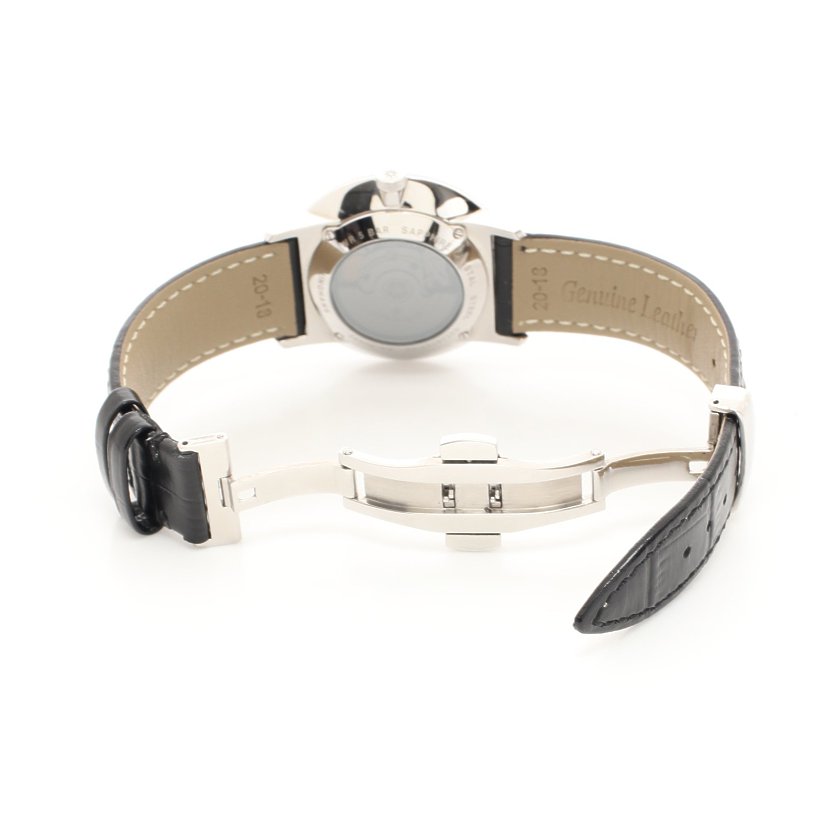 ユンハンス Junghans フォームa 腕時計 メンズ 自動巻き Ss レザー シルバー 黒 ハイブランド ブランド専門の中古通販サイト