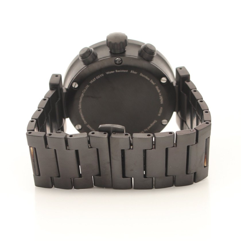 イッセイミヤケ Issey Miyake 腕時計 メンズ クオーツ Ss 黒 和田智デザイン オレンジ文字盤 ハイブランド ブランド専門の中古通販サイト 6214