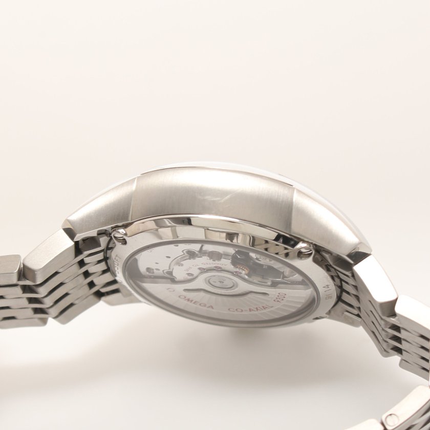 オメガ Omega De Ville Co Axial Chronometer デヴィル コーアクシャル クロノグラフ メンズ 腕時計 自動巻き Ss シルバー 黒文字盤 ハイブランド ブランド専門の中古通販サイト 630595
