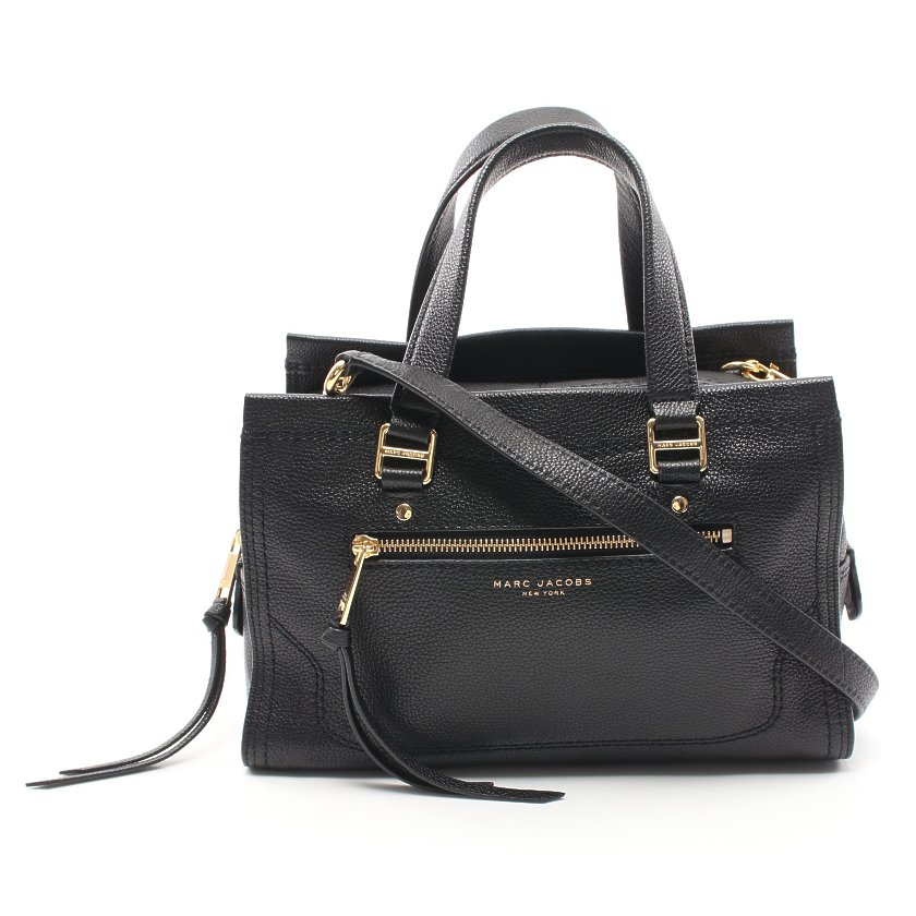 マークジェイコブス Marc Jacobs Cruiser L ハンドバッグ レザー 黒 2way ハイブランド ブランド 専門の中古通販サイト