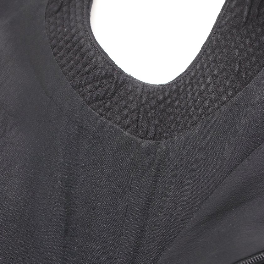 バレンシアガ Balenciaga ワンピース ノースリーブ 黒 ジャガード ハイブランド ブランド専門の中古通販サイト
