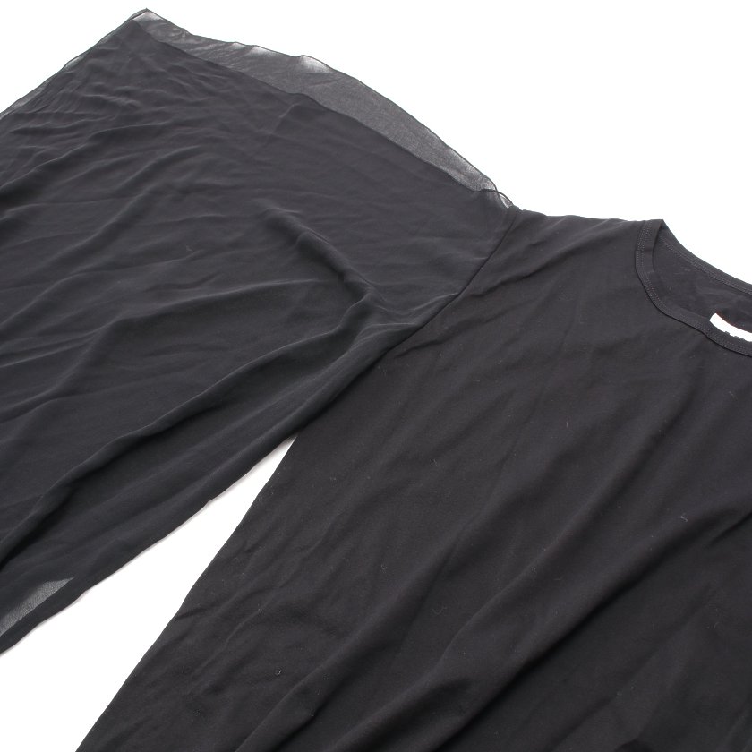 エムエムシックスメゾンマルジェラ Mm6 Maison Margiela ワンピース 黒 チュール ハイブランド ブランド専門の中古通販サイト