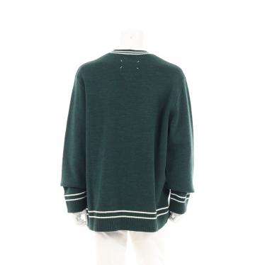 メゾンマルジェラ10(Maison Margiela 10)カレッジセーター|ニット メゾンマルジェラ10(Maison Margiela 10)カレッジセーター|ニット