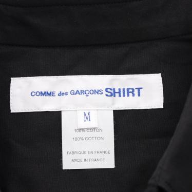 コムデギャルソンシャツ(COMME des GARCONS SHIRT)フォーエバー|ナロー|クラシック|ポプリン|シャツ|黒|ハイブランド・ブランド専門の中古通販サイト(632959)