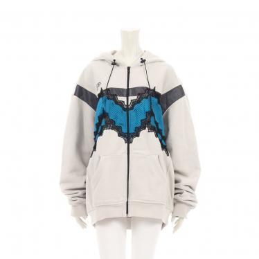 Maison Margiela・トップス・Lingerie Detail Sweatshirt ジップアップ