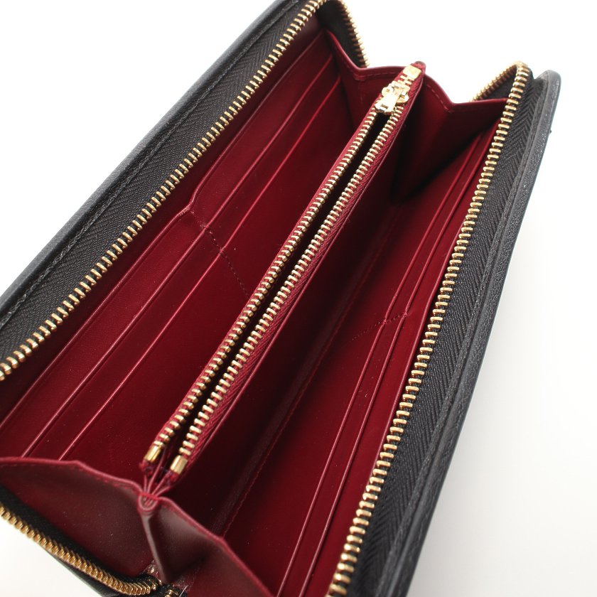 ロエベ(LOEWE)|ラウンドファスナー長財布|レザー|黒|ハイブランド・ブランド専門の中古通販サイト(636159)