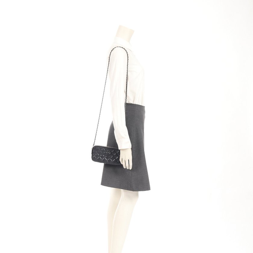 シャネル(CHANEL)マトラッセ|チェーンウォレット|キャビアスキン|黒|シルバー金具|ハイブランド・ブランド専門の中古通販サイト(634710) シャネル(CHANEL)マトラッセ|チェーンウォレット|キャビアスキン|黒|シルバー金具|ハイブランド・ブランド専門の中古通販サイト(634710)