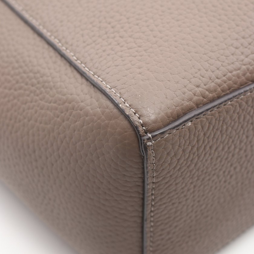 トリーバーチ(TORY BURCH)MACGRAW|マックグロー|ショルダーバッグ|レザー|グレーブラウン|ハイブランド・ブランド専門の中古通販サイト(636270)