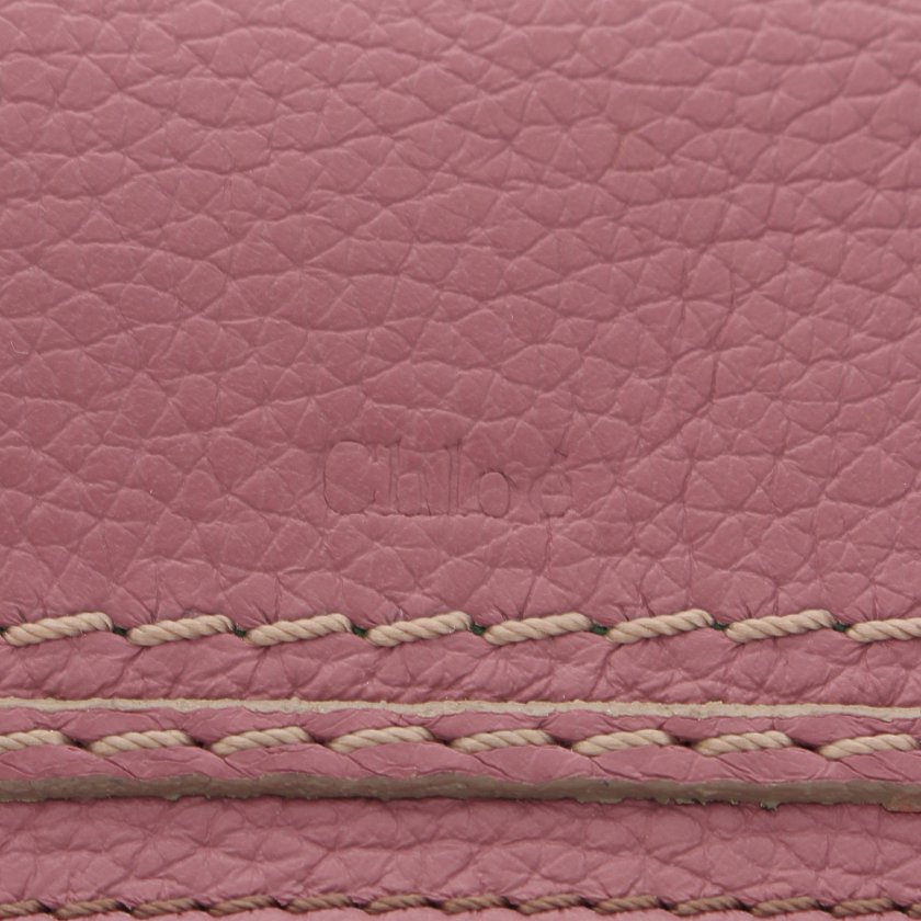 クロエ(Chloe)MARCIE|マーシー|二つ折り長財布|レザー|ピンク クロエ(Chloe)MARCIE|マーシー|二つ折り長財布|レザー|ピンク