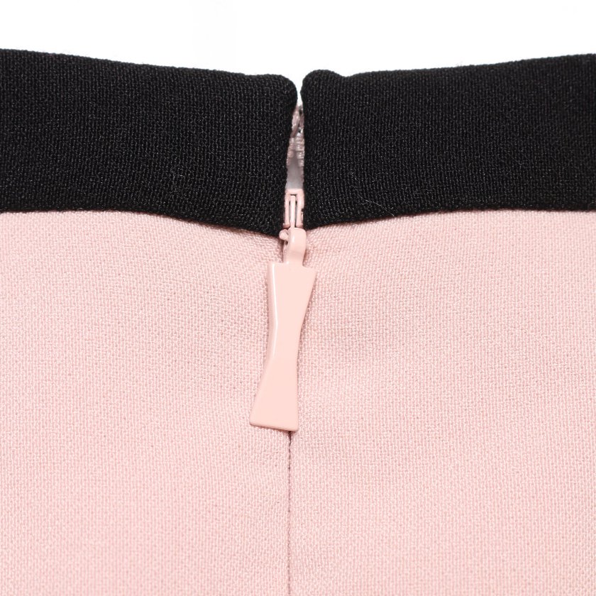 ブルームストリートケイトスペード Broome Street Kate Spade Scallop Short Sleeve Dress ワンピース 半袖 ライトピンク 黒 スカラップ ハイブランド ブランド専門の中古通販サイト