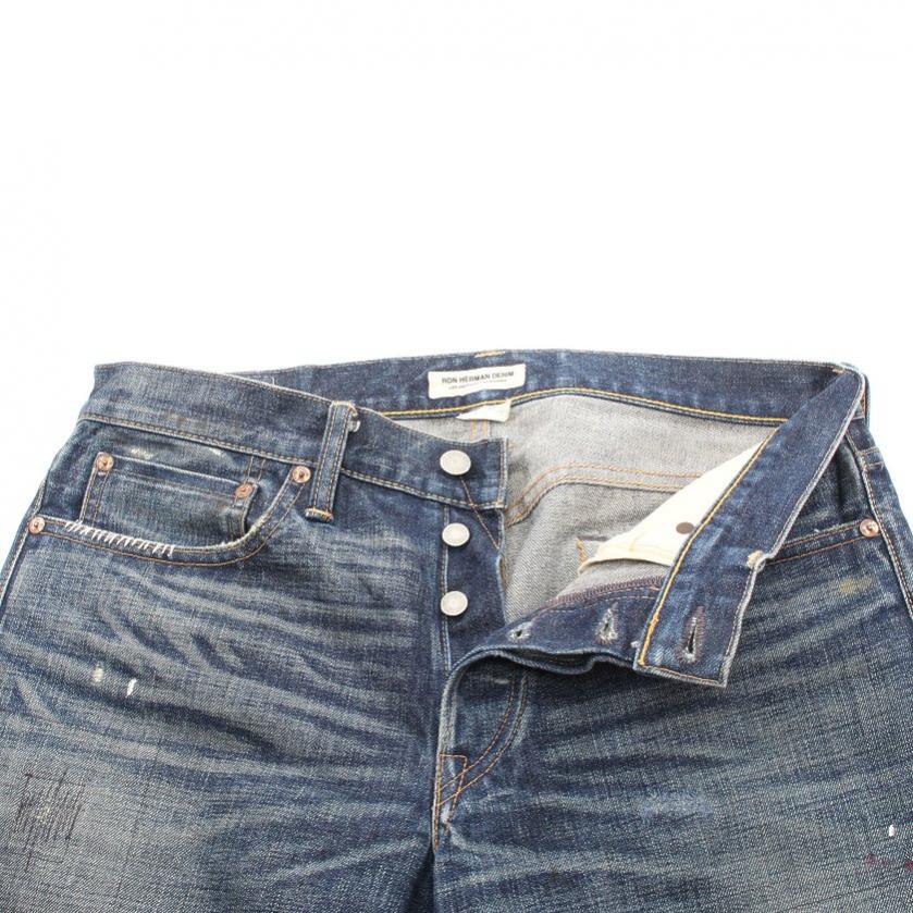 New限定品 Ron Herman Denim ロンハーマンデニム Superior 2 ダメージデニムパンツ インディゴ 29 メンズ 開店祝い Agribiz Kenyacic Org