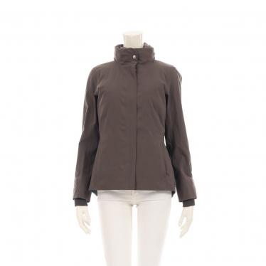 HERMES・アウター・セリエ ジャケット グレー フード付き GORE-TEX